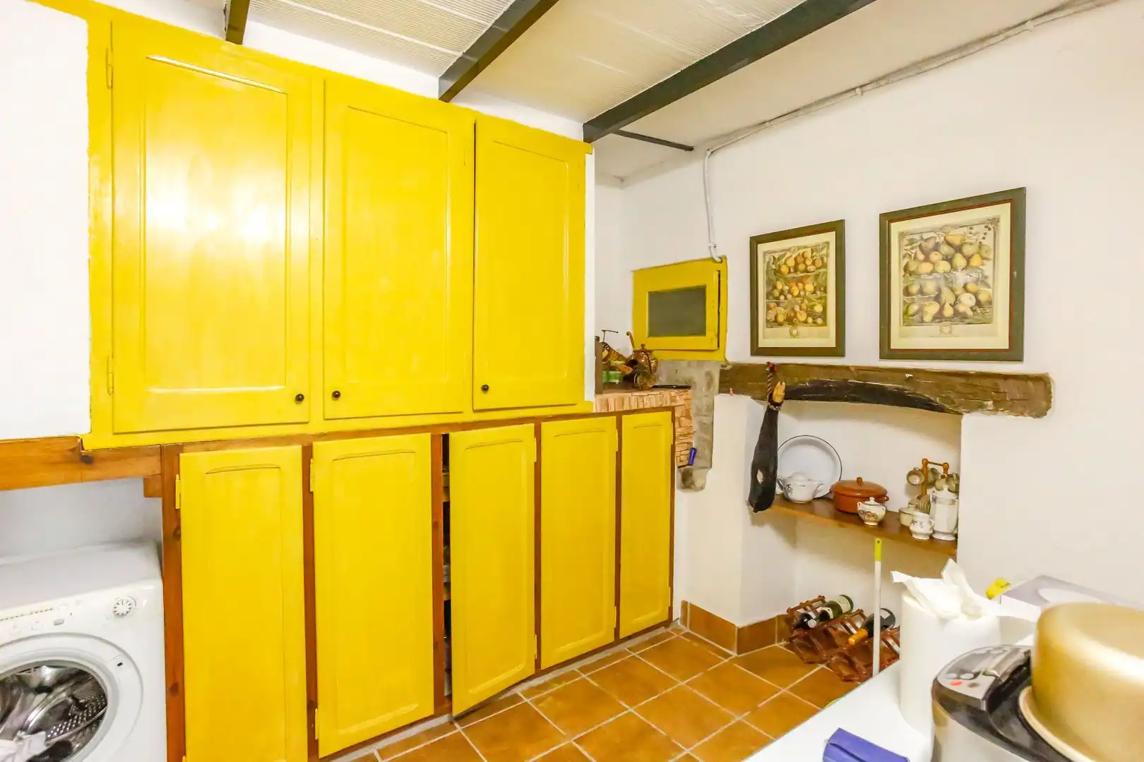 Küche von Country house zum Verkauf in Sant Vicenç de Castellet mit Heizung, Privatgarten und Terrasse