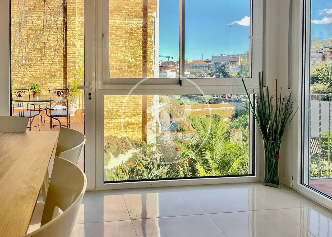Exterior view of Houses for rent in Barcelona  with Air Conditioner, Heating and Terrace