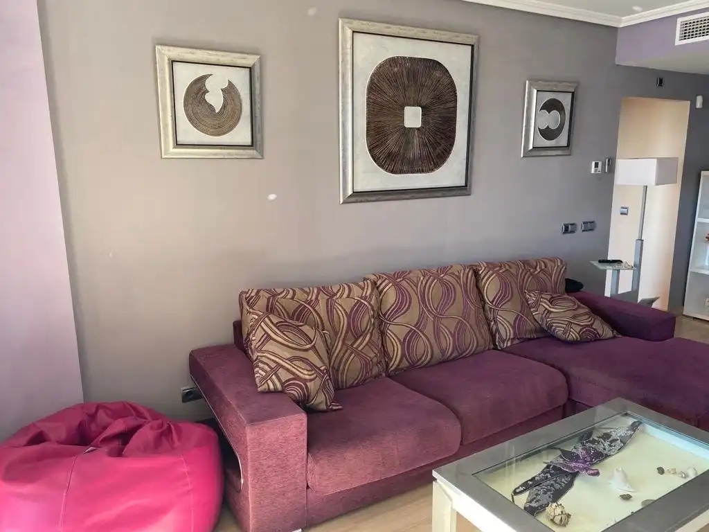 Sala de estar de Ático en venta en Águilas con Aire acondicionado, Calefacción y Terraza
