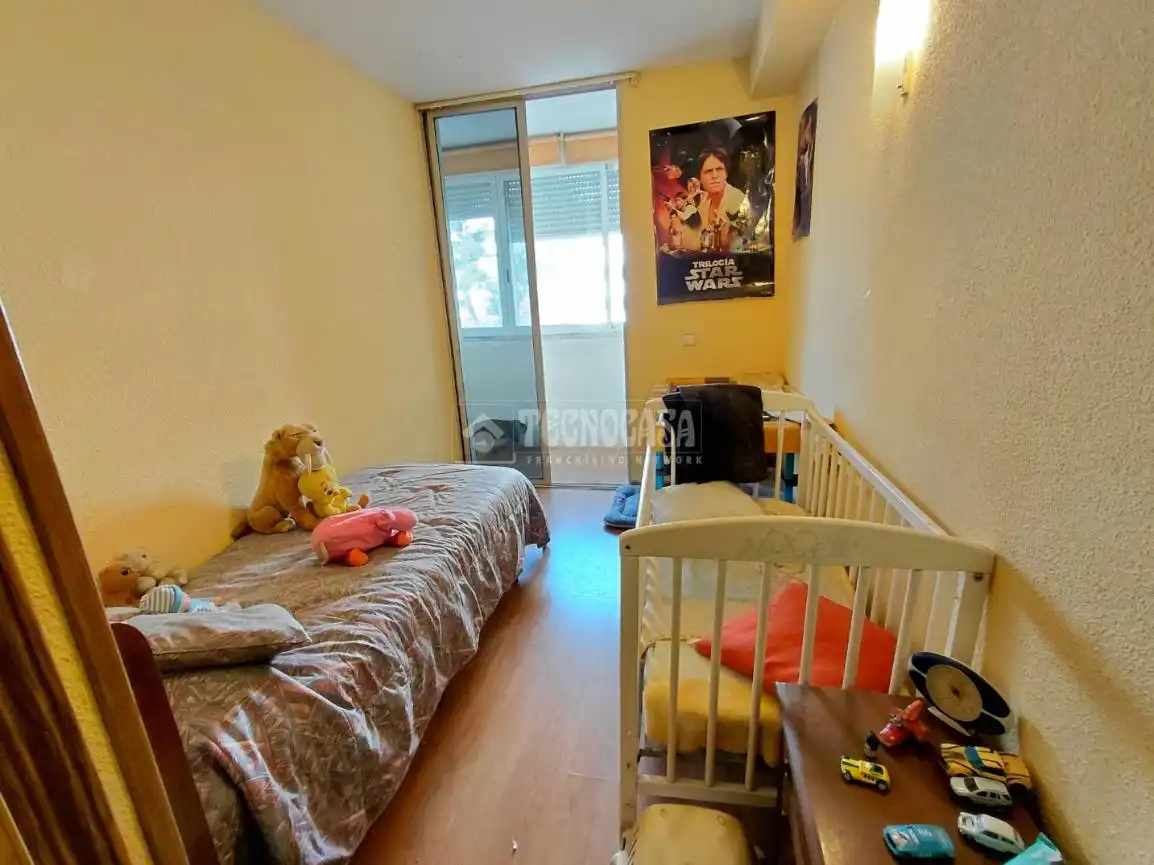 Bedroom of Flat for sale in Móstoles  with Heating and Terrace