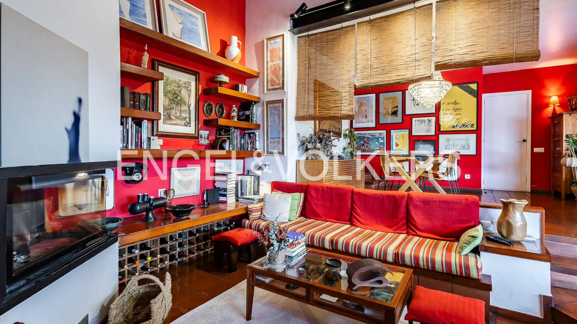 Sala de estar de Casa o chalet en venta en Cervelló con Calefacción, Jardín privado y Terraza