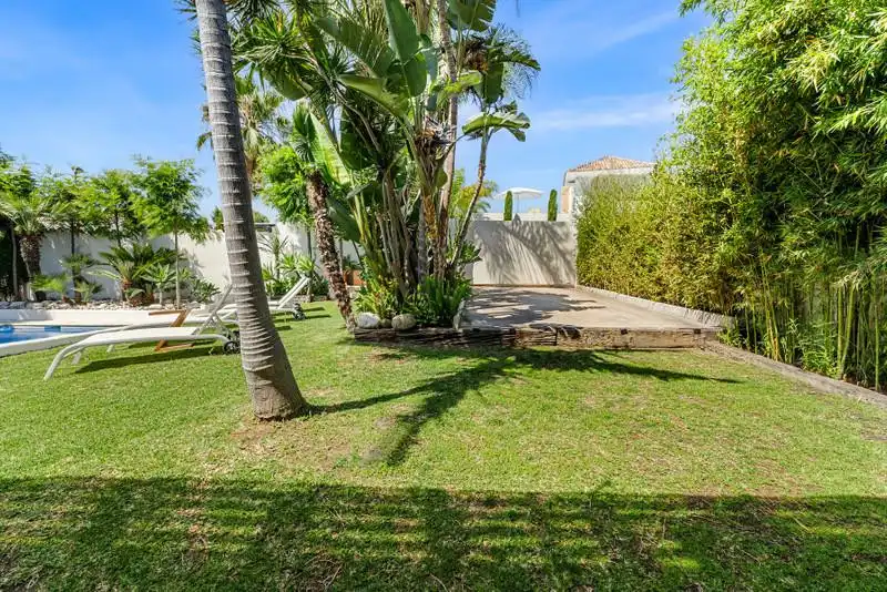 Garden of Houses for rent in Marbella  with Air Conditioner, Private garden and Terrace
