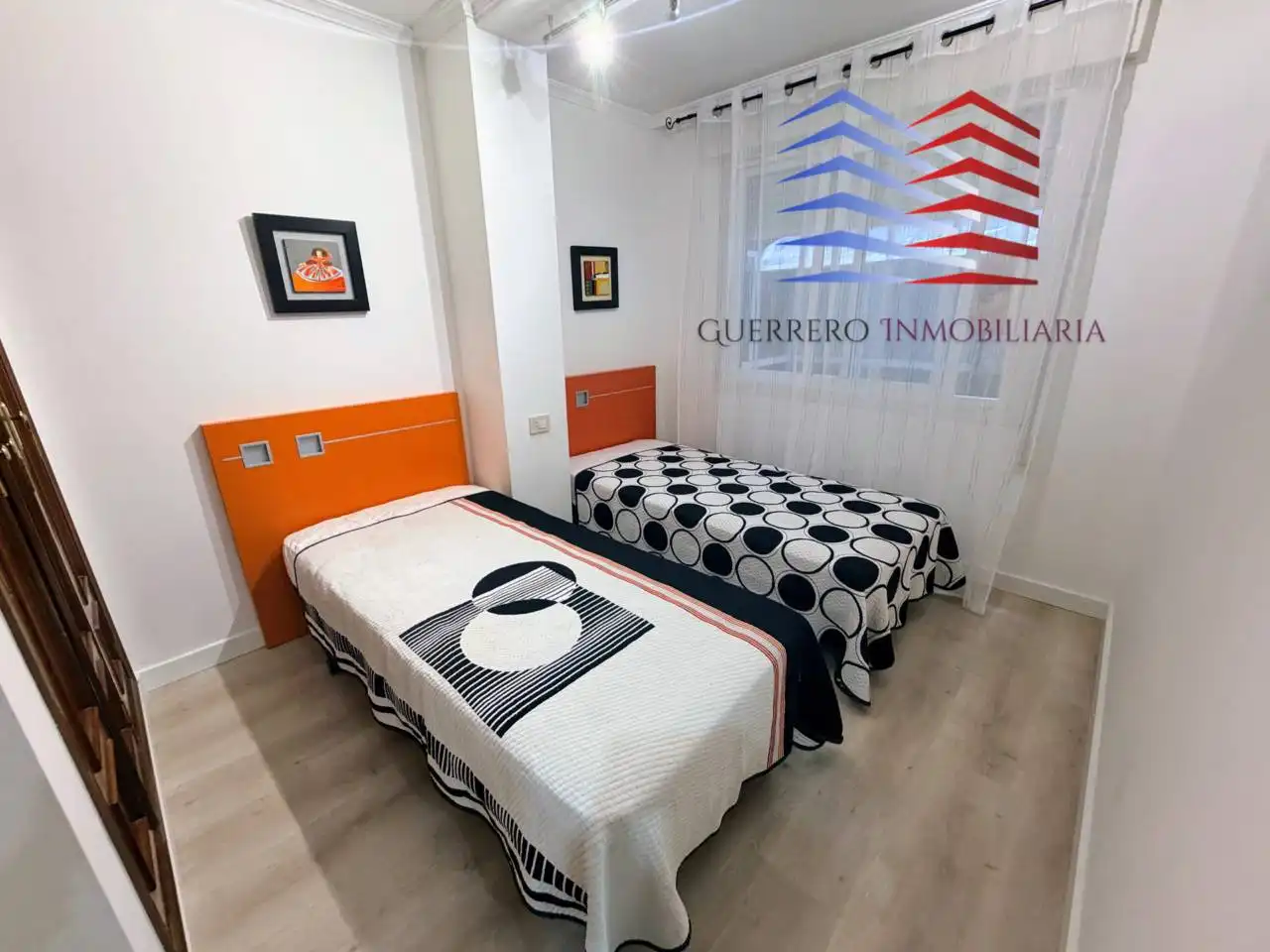 Bedroom of Flat for rent in Ourense Capital   with Heating, Terrace and Furnished