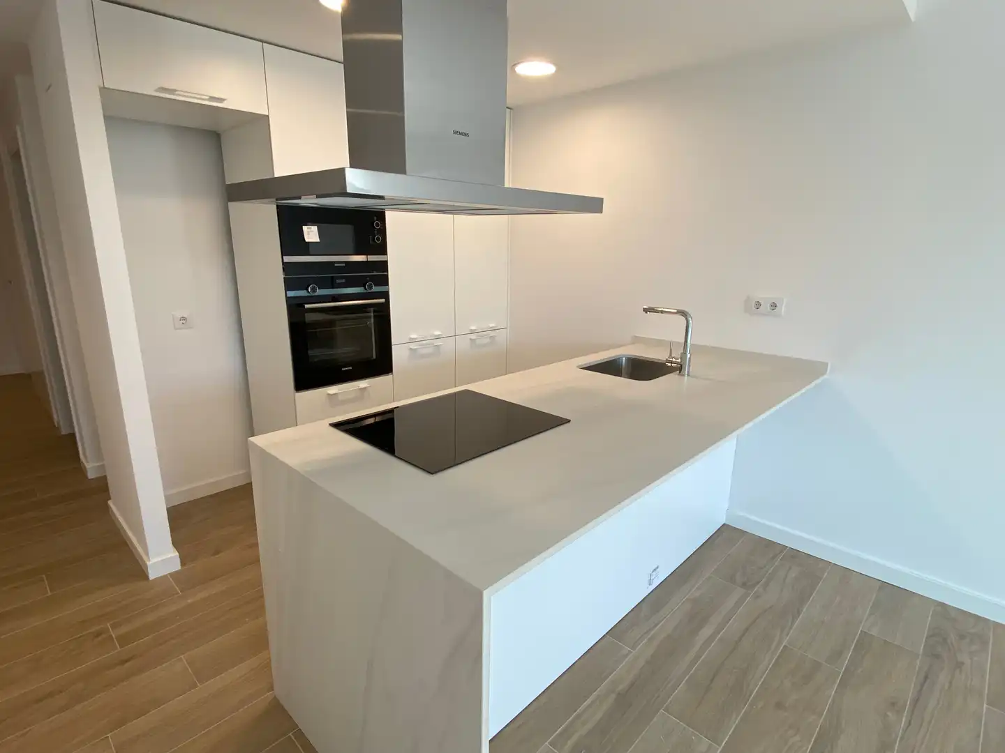Kitchen of Flat for sale in Sarrià de Ter  with Air Conditioner, Heating and Private garden