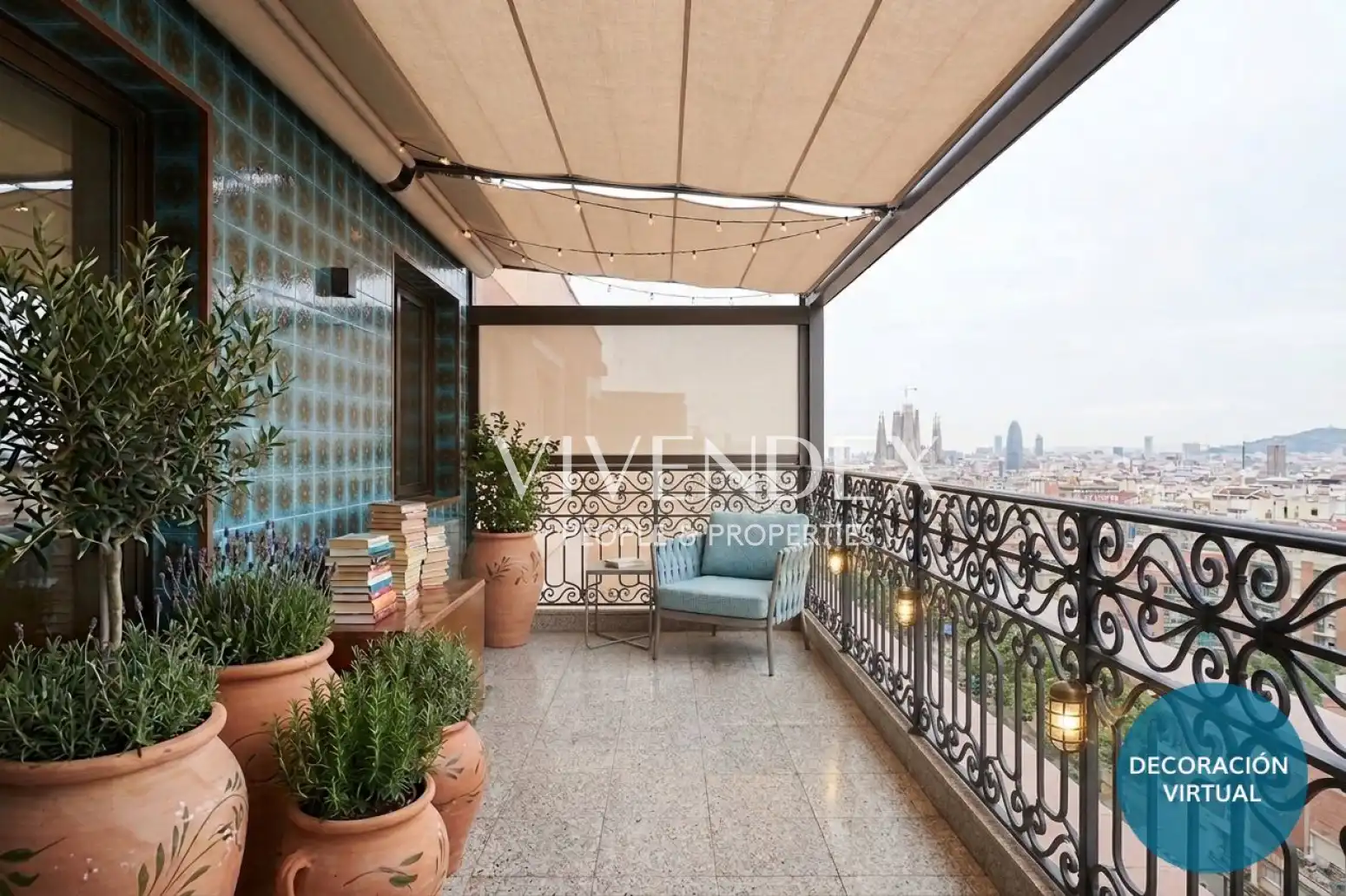 Terrace of Attic for sale in Barcelona  with Terrace and Storage room