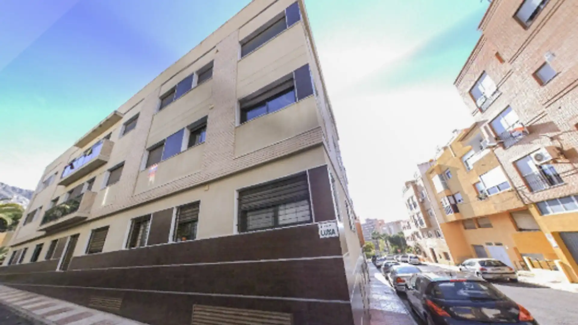 Vista exterior de Piso en venta en Roquetas de Mar