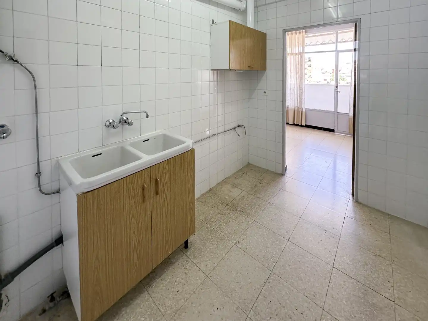 Küche von Wohnung zum Verkauf in Quintanar de la Orden mit Parkett, Terrasse und Möbliert
