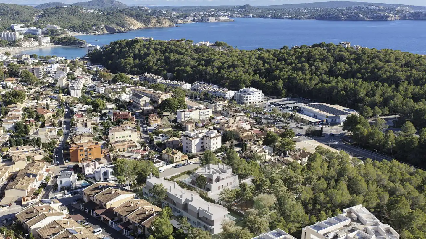 Vista exterior de Piso en venta en Calvià con Aire acondicionado y Terraza