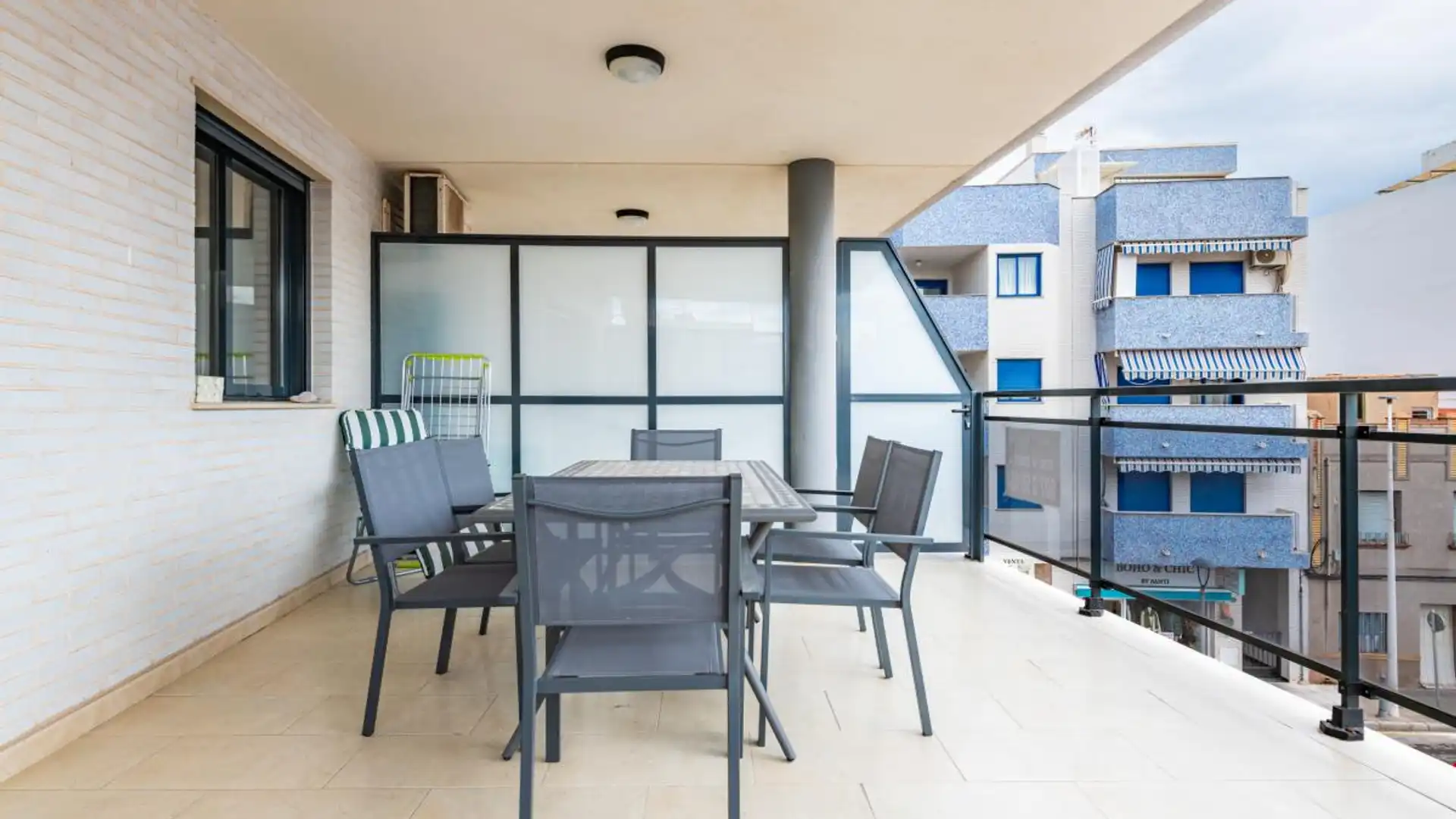 Terrace of Flat for sale in Moncofa  with Heating, Terrace and Furnished