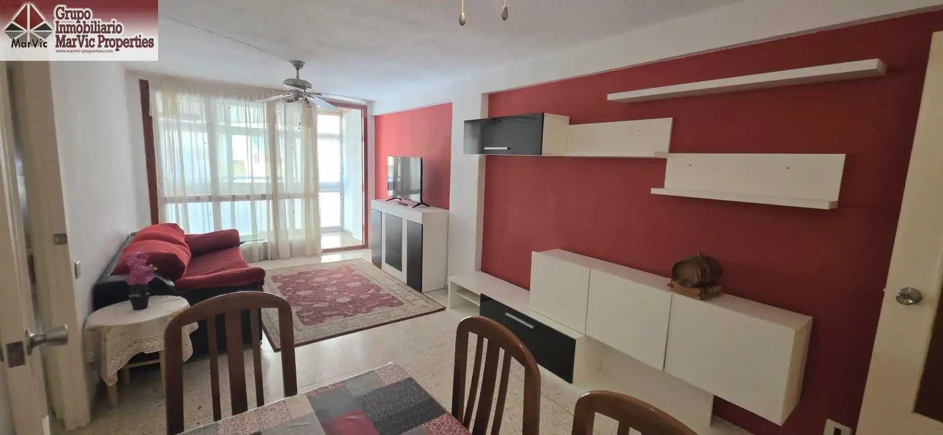 Sala de estar de Piso en venta en Benidorm con Amueblado