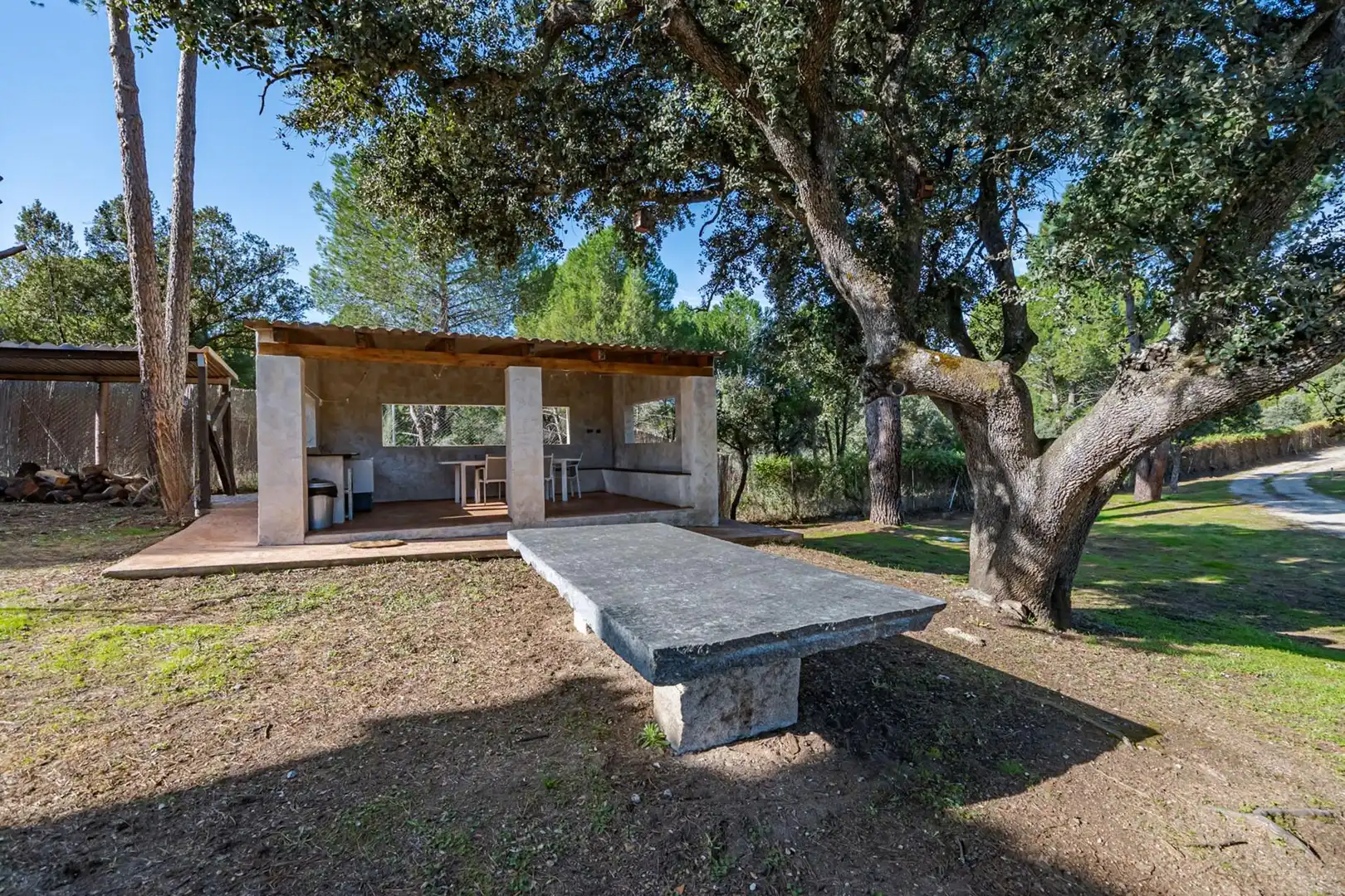 Terrassa de Finca rústica en venda en El Tiemblo  amb Calefacció, Jardí privat i Terrassa