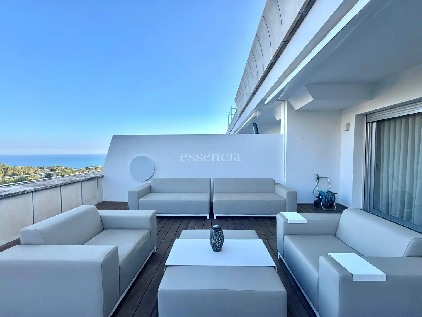 Terraza de Apartamento en venta en Altea con Amueblado y Piscina comunitaria