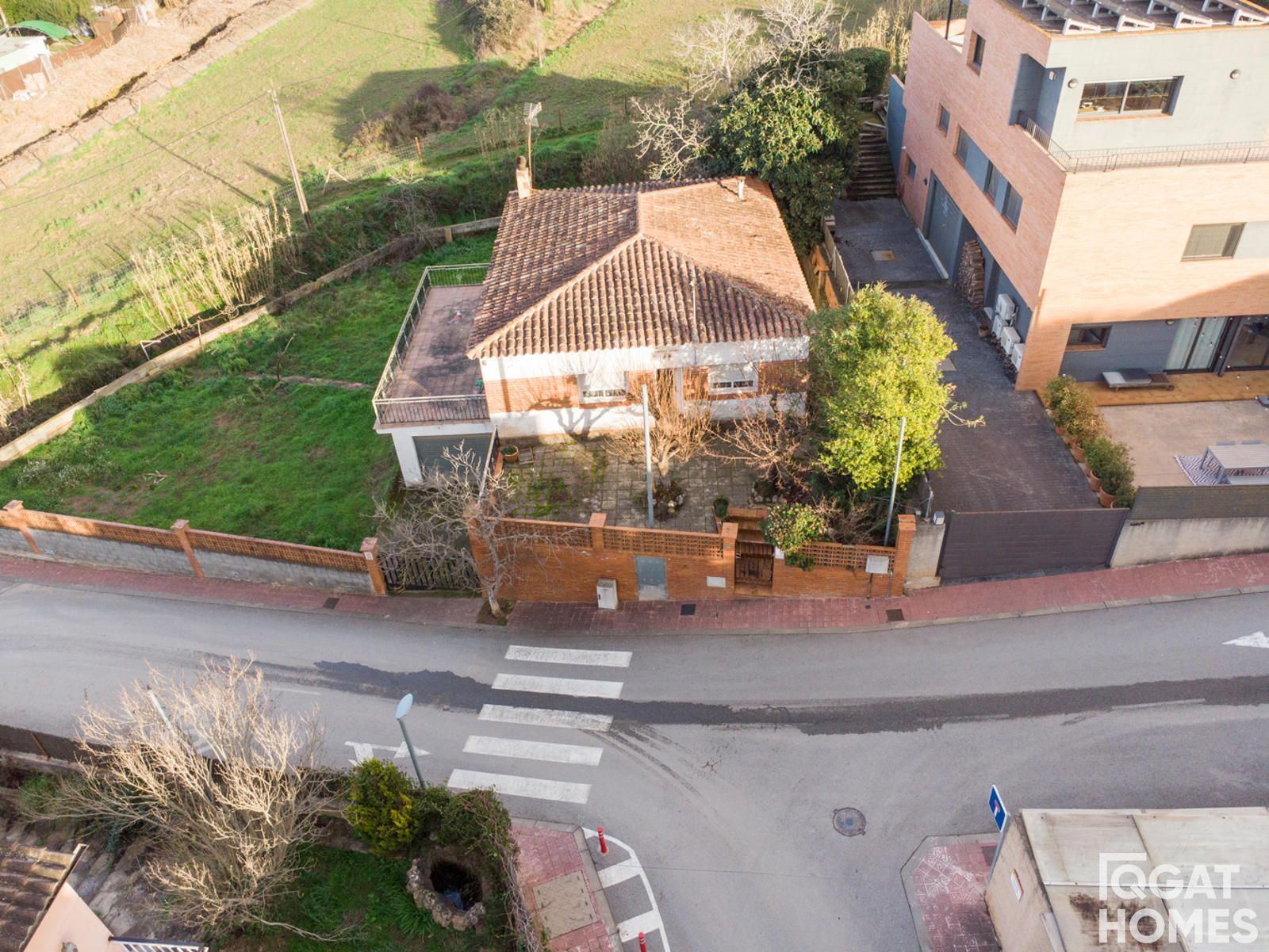 Exterior view of House or chalet for sale in Sant Cugat del Vallès  with Heating, Terrace and Storage room