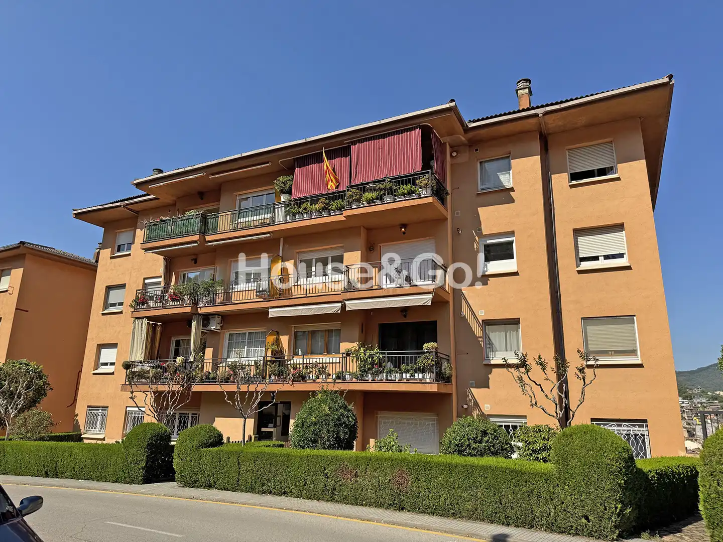 Vista exterior de Piso en venta en Arbúcies con Aire acondicionado, Calefacción y Terraza