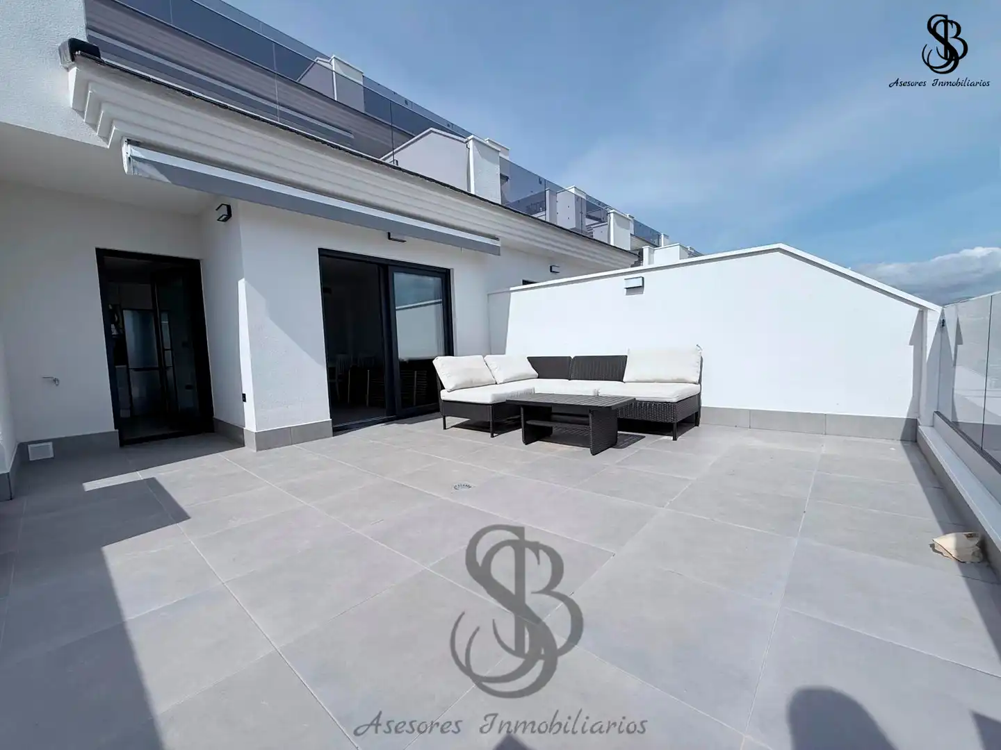 Terrasse von Wohnung zum Verkauf in Mutxamel mit Klimaanlage, Heizung und Terrasse