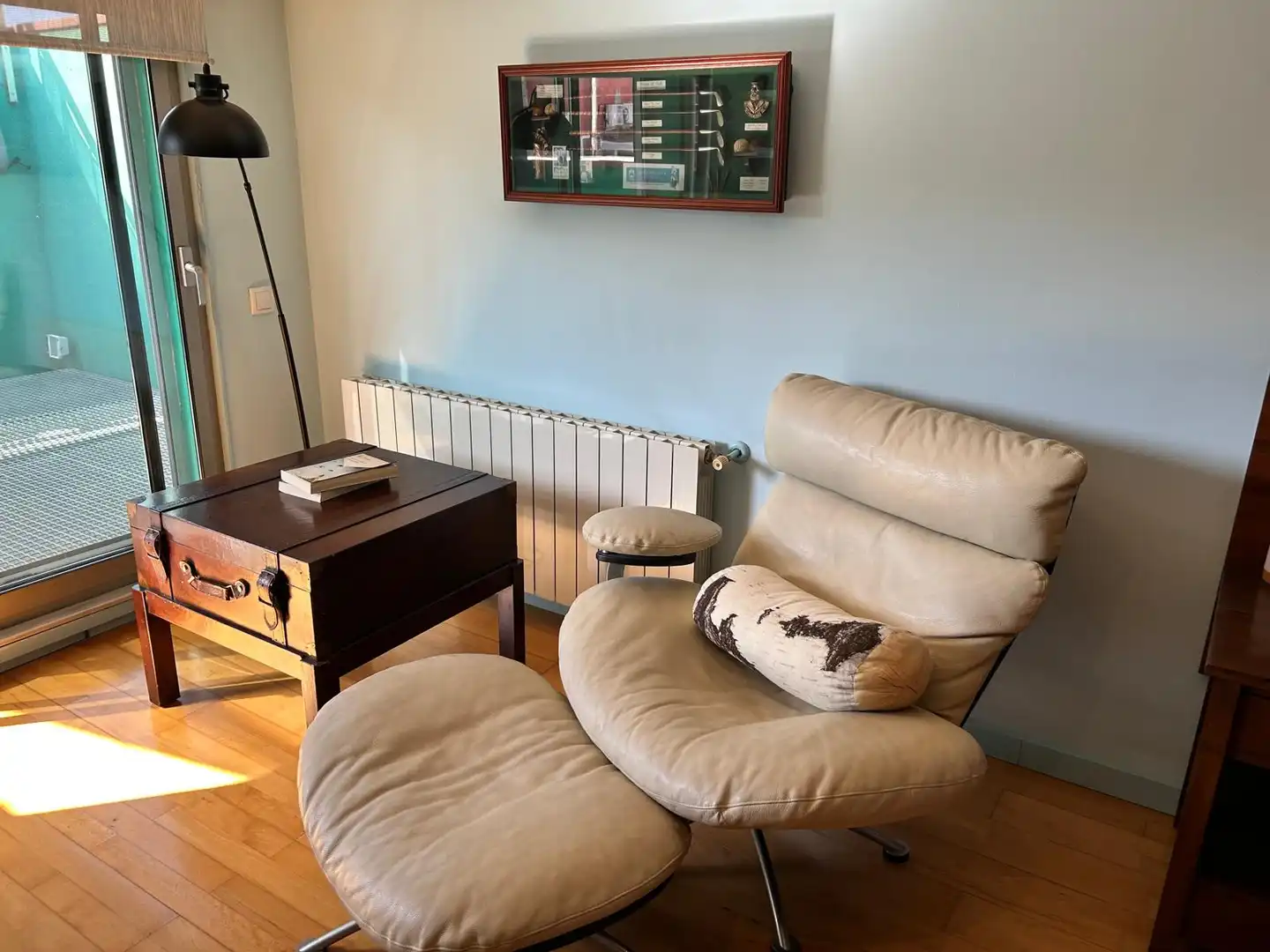 Sala d'estar de Casa adosada en venda en Badalona amb Aire condicionat, Calefacció i Parquet