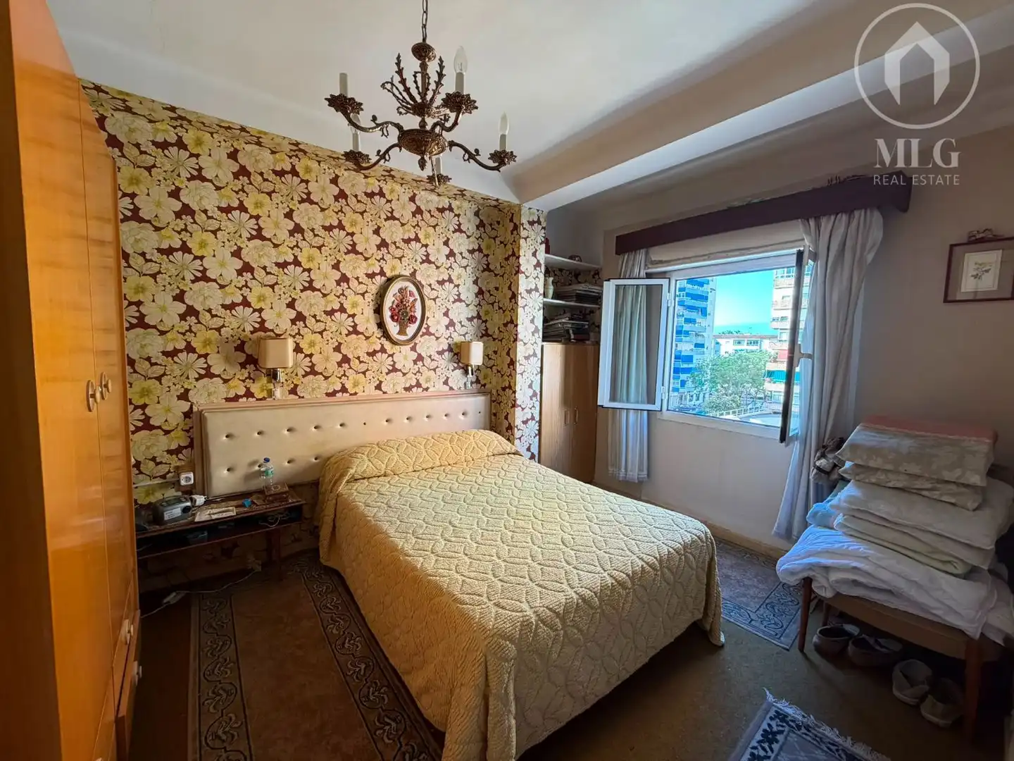 Bedroom of Flat for sale in Málaga  with Terrace