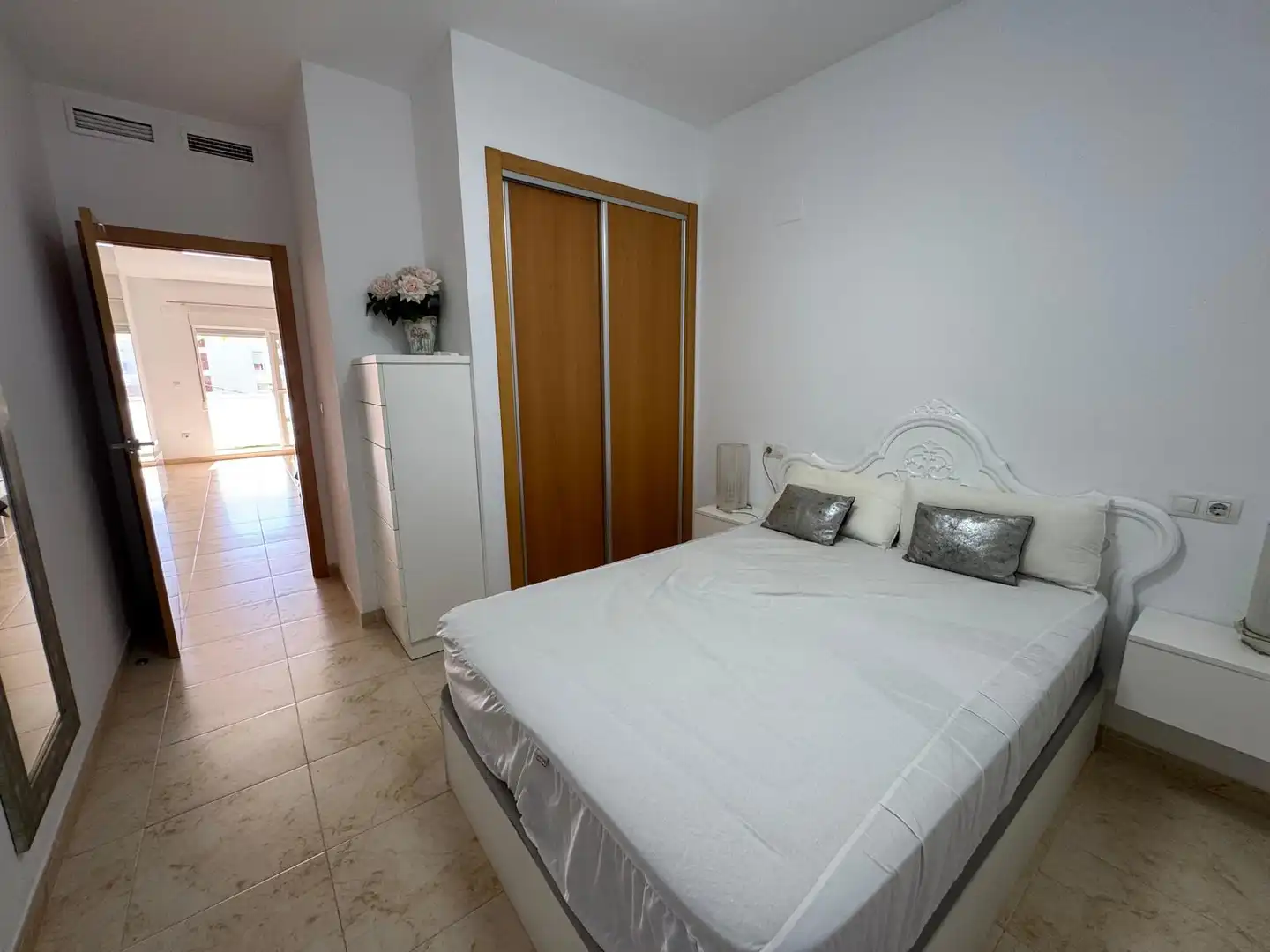 Bedroom of Apartments for rent in El Campello  with Air Conditioner, Heating and Terrace