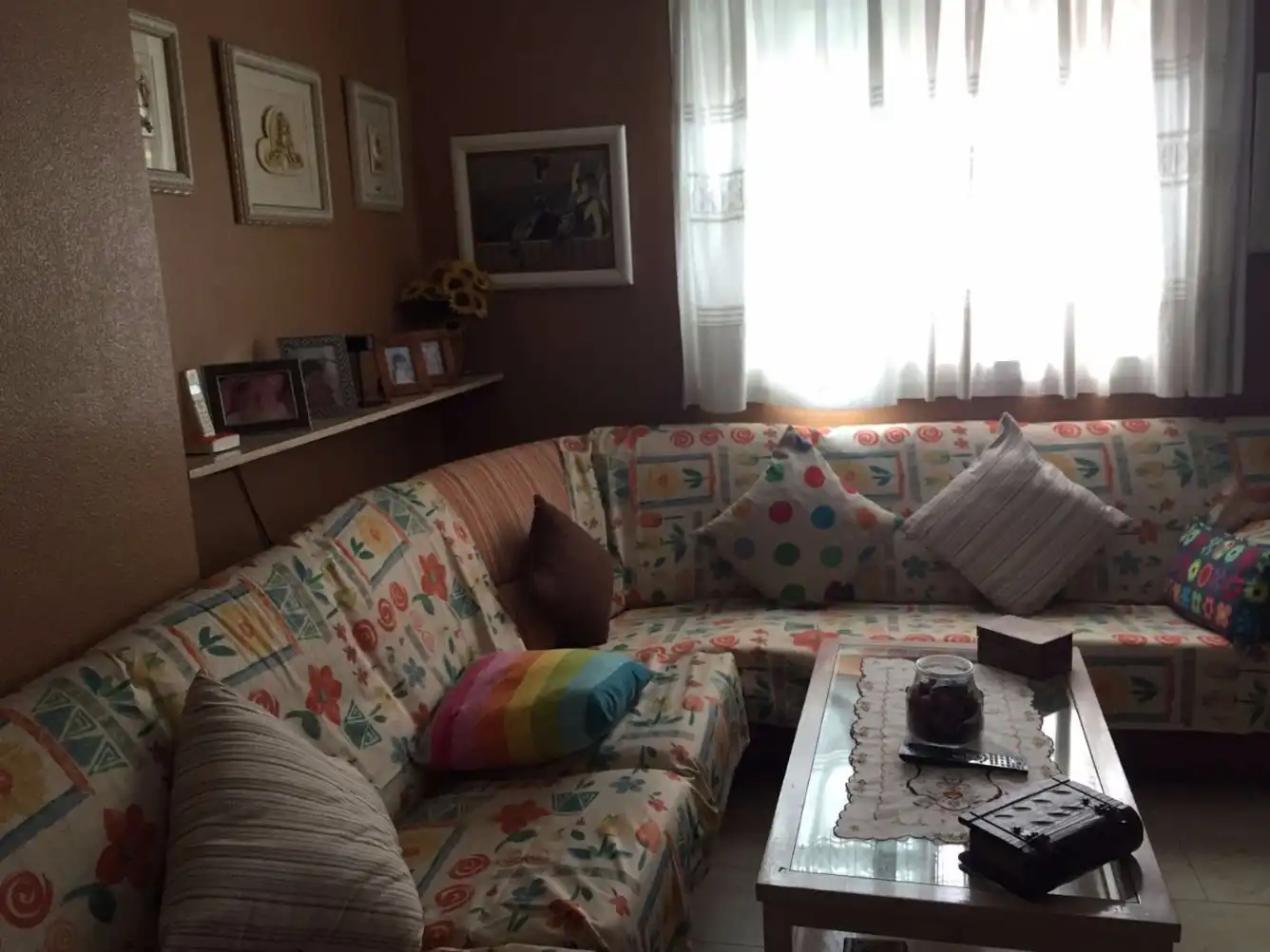 Sala de estar de Casa adosada en venta en Melilla con Aire acondicionado, Jardín privado y Terraza