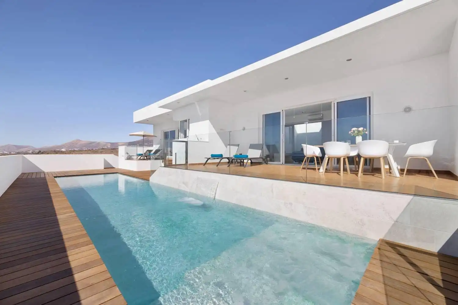 Piscina de Casa o chalet en venta en Tías con Aire acondicionado, Jardín privado y Terraza