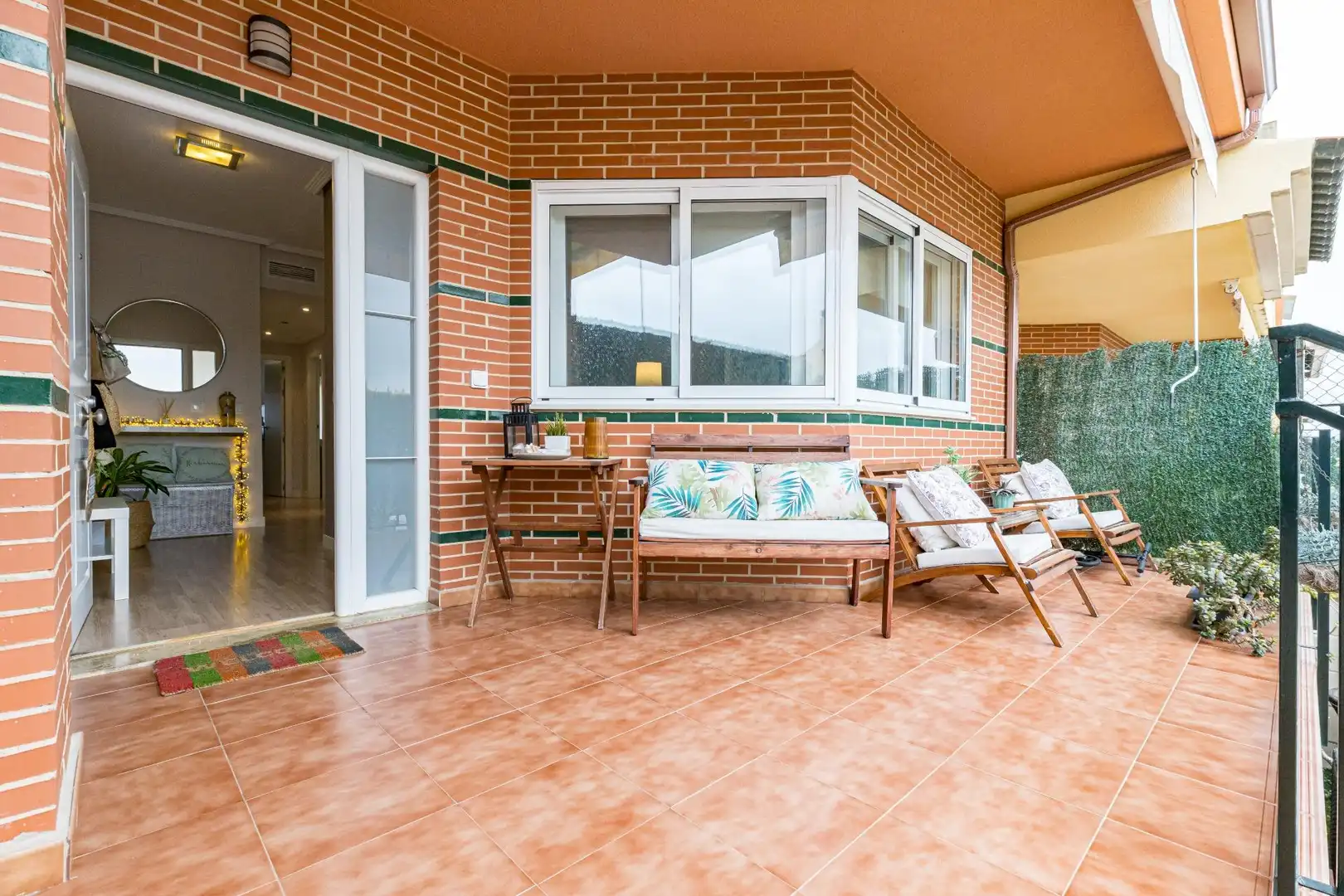 Terrassa de Casa adosada en venda en Molina de Segura amb Aire condicionat, Jardí privat i Terrassa