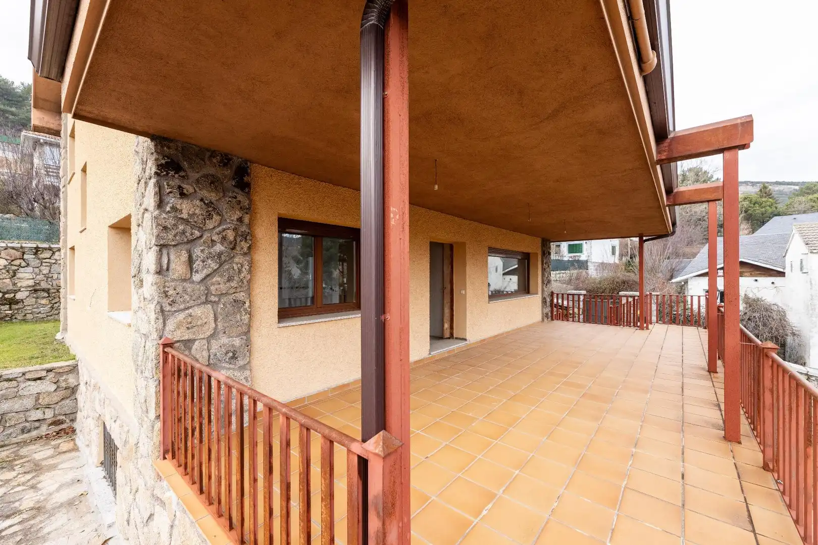 Terraza de Casa o chalet en venta en Cercedilla con Jardín privado, Terraza y Trastero