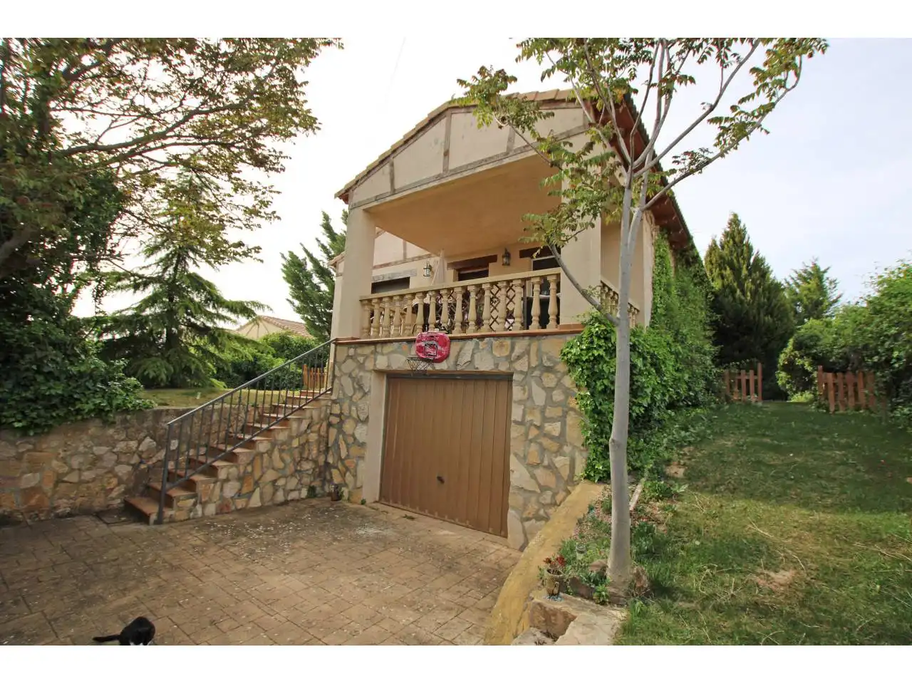 Exterior view of Houses for sale in Trijueque  with Private garden and Terrace