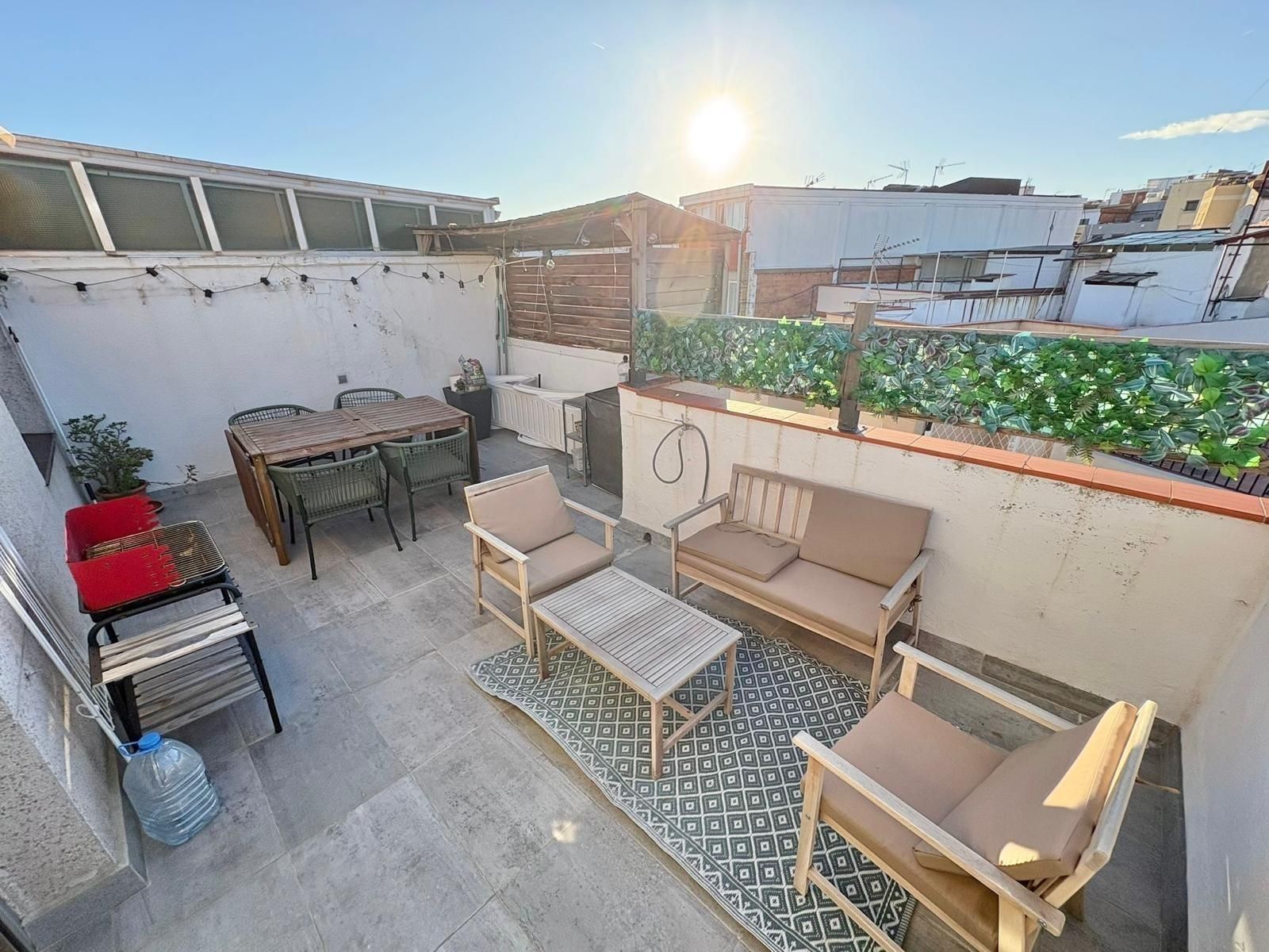Terrace of Attic for sale in L'Hospitalet de Llobregat  with Air Conditioner, Terrace and Alarm