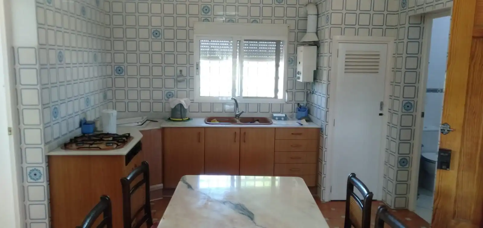 Cocina de Finca rústica en venta en Pedralba con Jardín privado, Terraza y Trastero