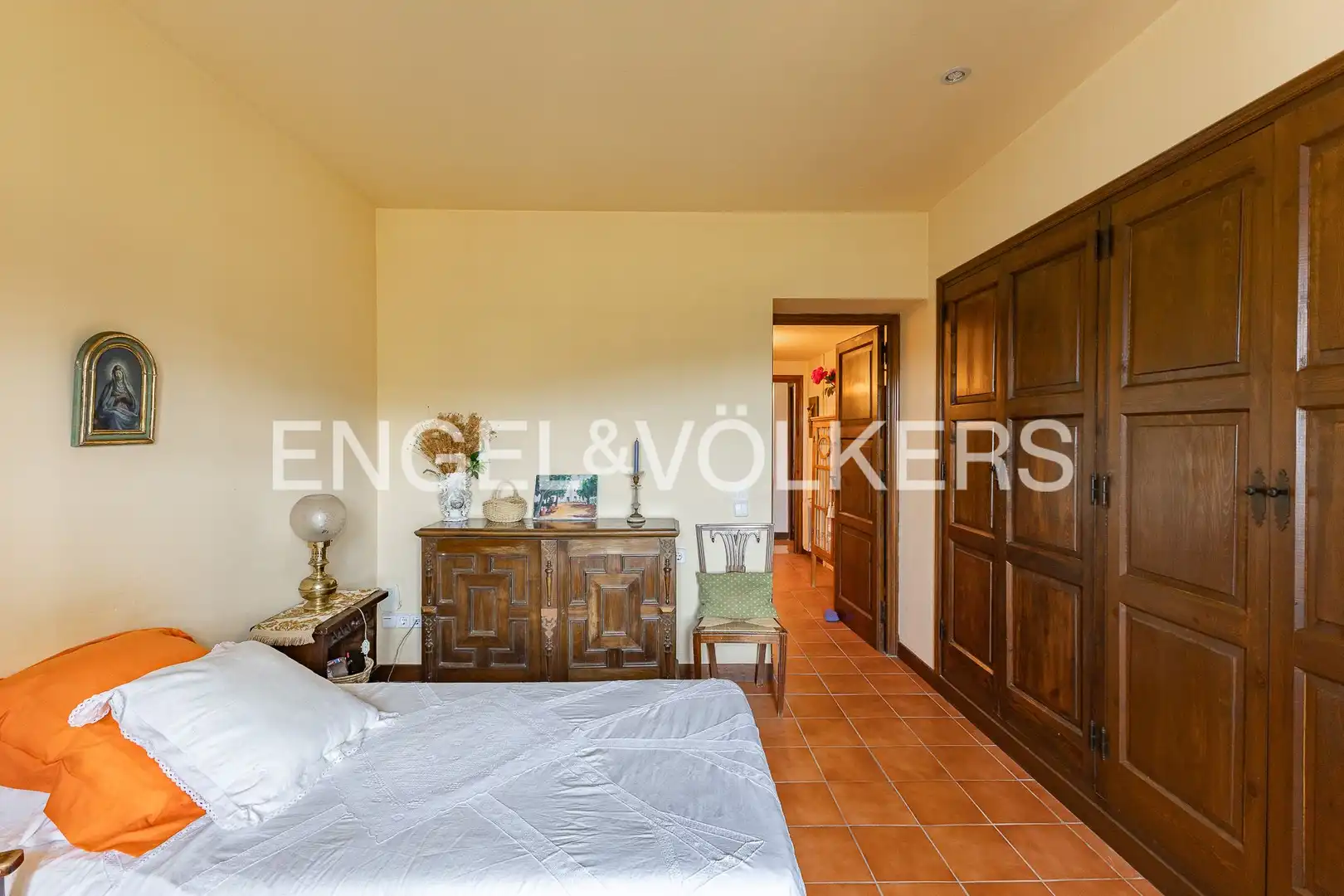 Schlafzimmer von Country house zum Verkauf in Mataró mit Heizung, Privatgarten und Terrasse