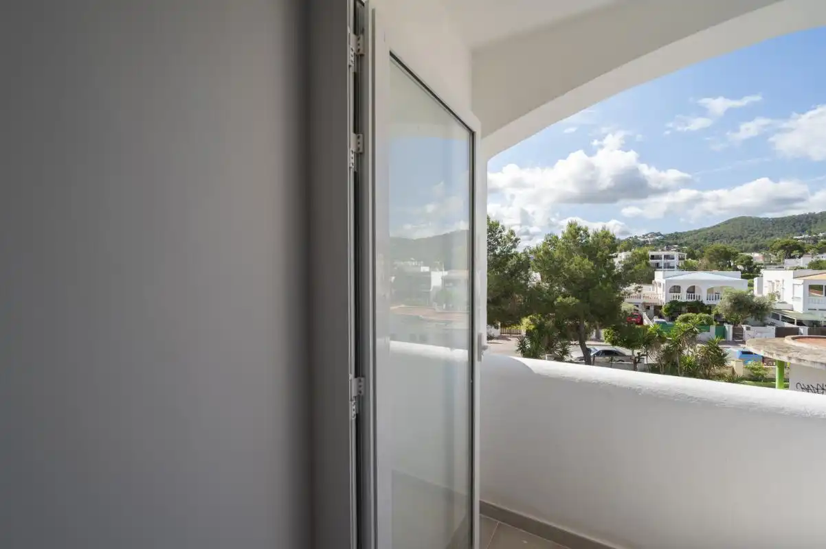 Terrasse von Wohnung zum Verkauf in Sant Josep de sa Talaia mit Heizung, Terrasse und Balkon