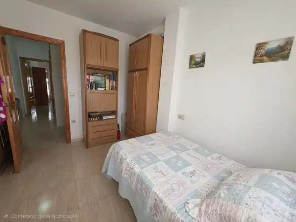 Bedroom of Flat for sale in Pulpí  with Air Conditioner, Heating and Furnished