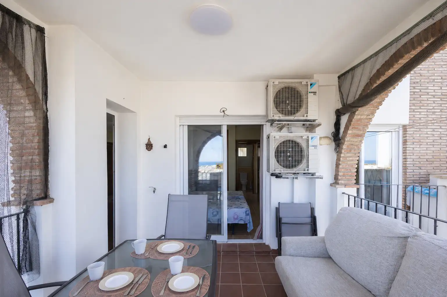 Terrassa de Apartament en venda en Vera amb Aire condicionat, Terrassa i Piscina comunitària