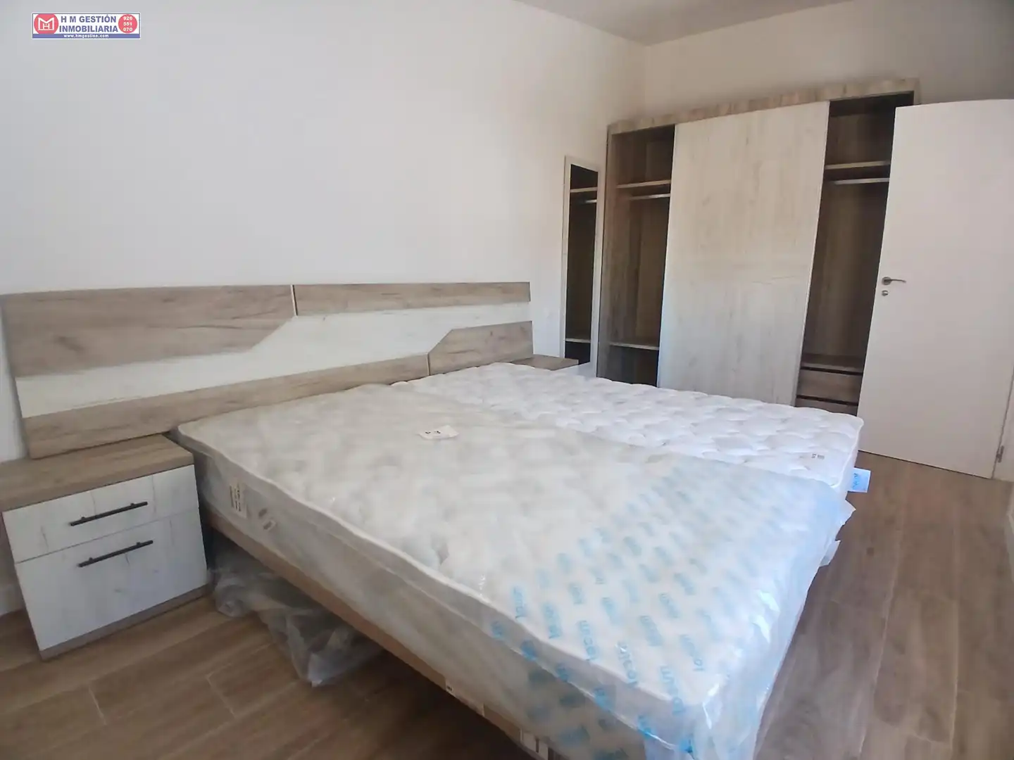 Schlafzimmer von Wohnung zur Miete in Alcázar de San Juan mit Klimaanlage, Heizung und Möbliert