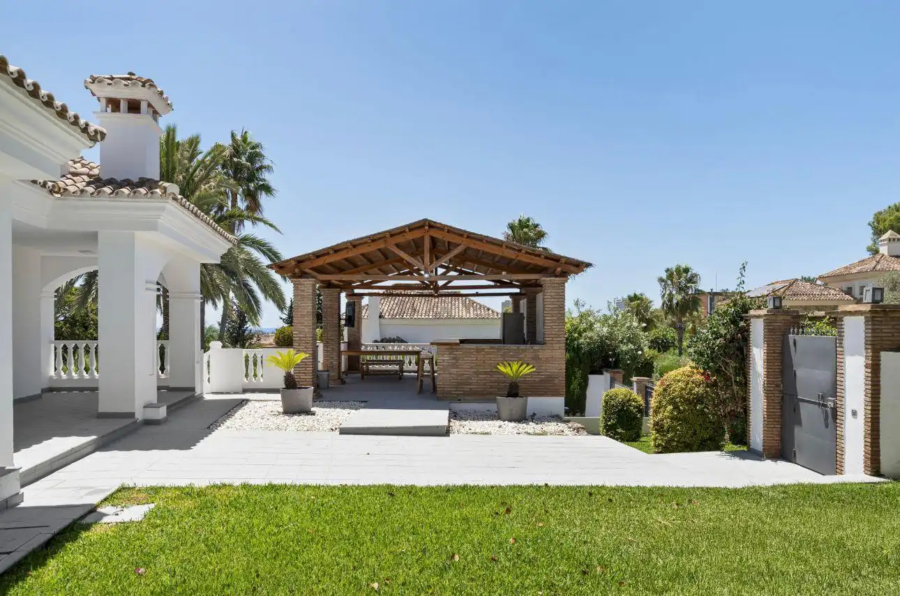 Terrassa de Casa o xalet de lloguer en Marbella amb Aire condicionat, Calefacció i Terrassa