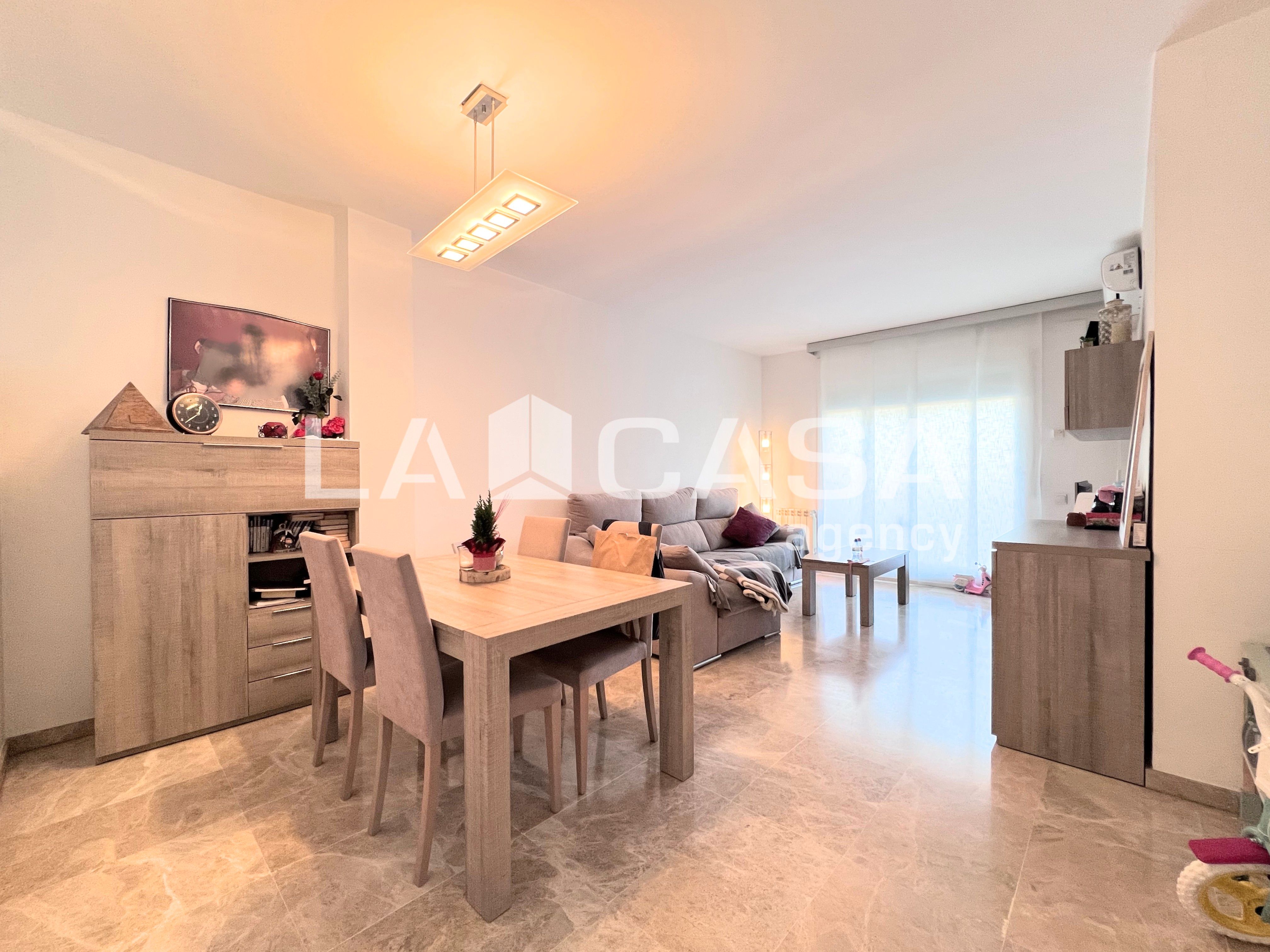 Sala de estar de Piso en venta en Badalona con Calefacción y Balcón