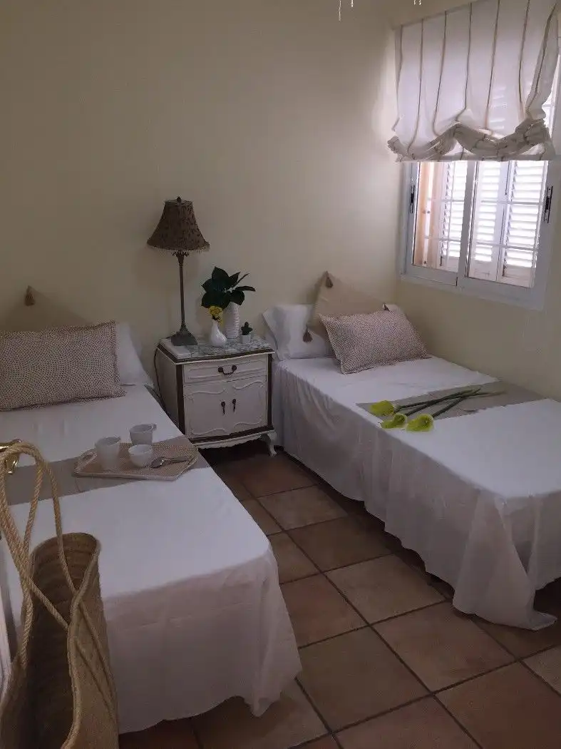 Bedroom of Apartments for rent in Peñíscola / Peníscola  with Terrace, Furnished and Community pool