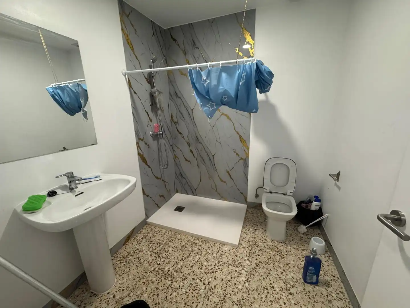 Baño de Finca rústica en venta en Brea de Aragón con Calefacción, Terraza y Trastero