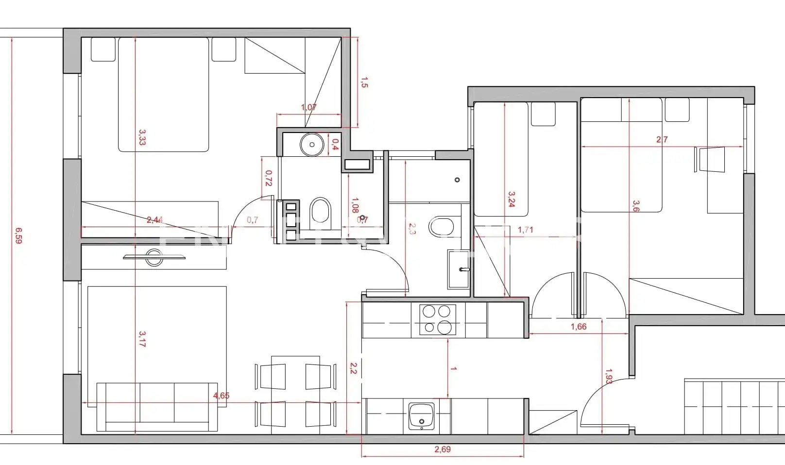Attic for sale in El Camp d'en Grassot i Gràcia Nova