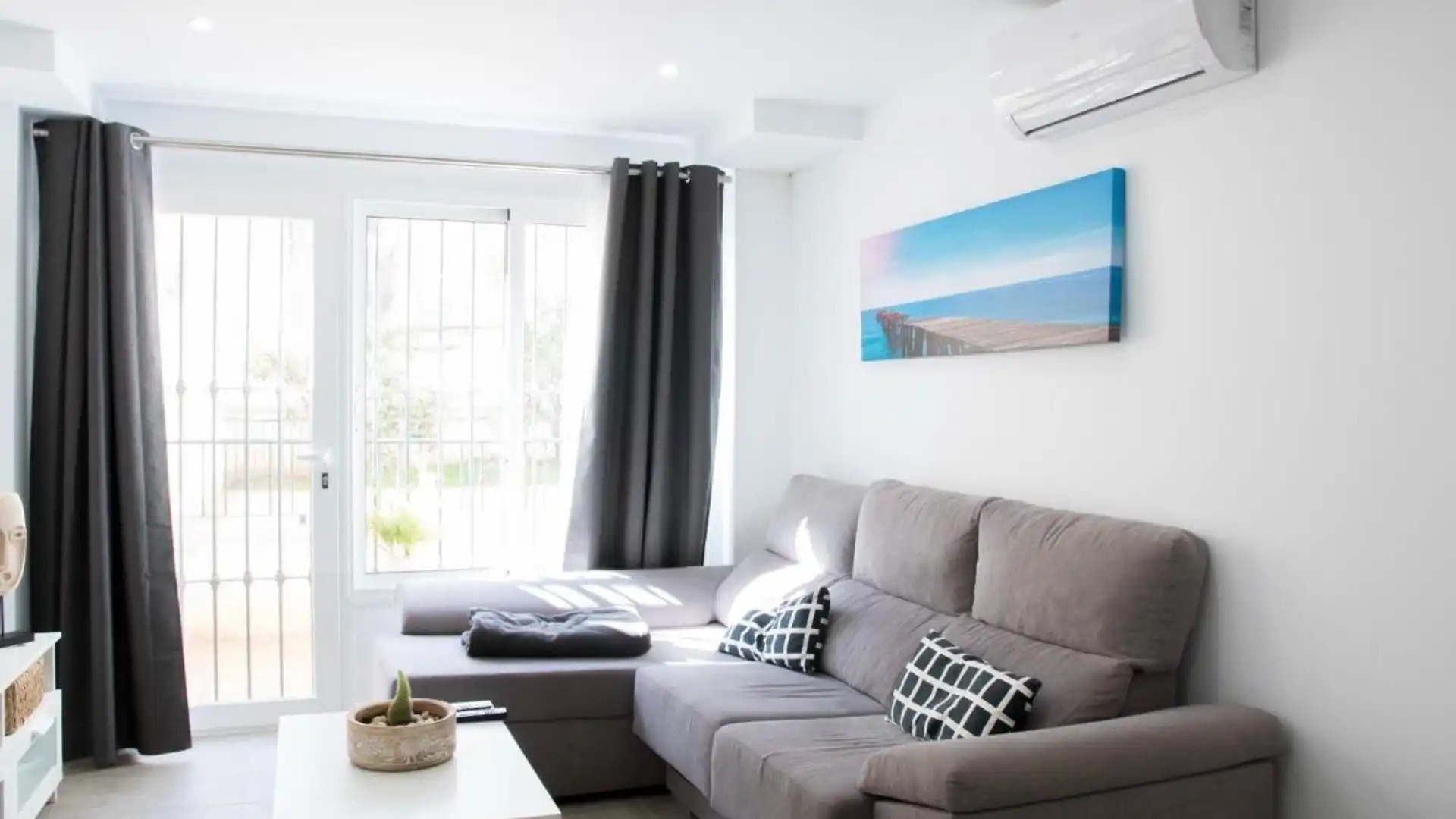 Sala de estar de Loft en venta en Málaga Capital con Aire acondicionado y Amueblado