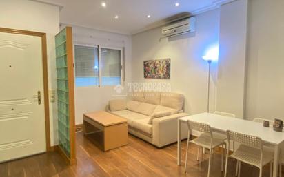 Living room of Flat for sale in Getafe  with Air Conditioner and Furnished