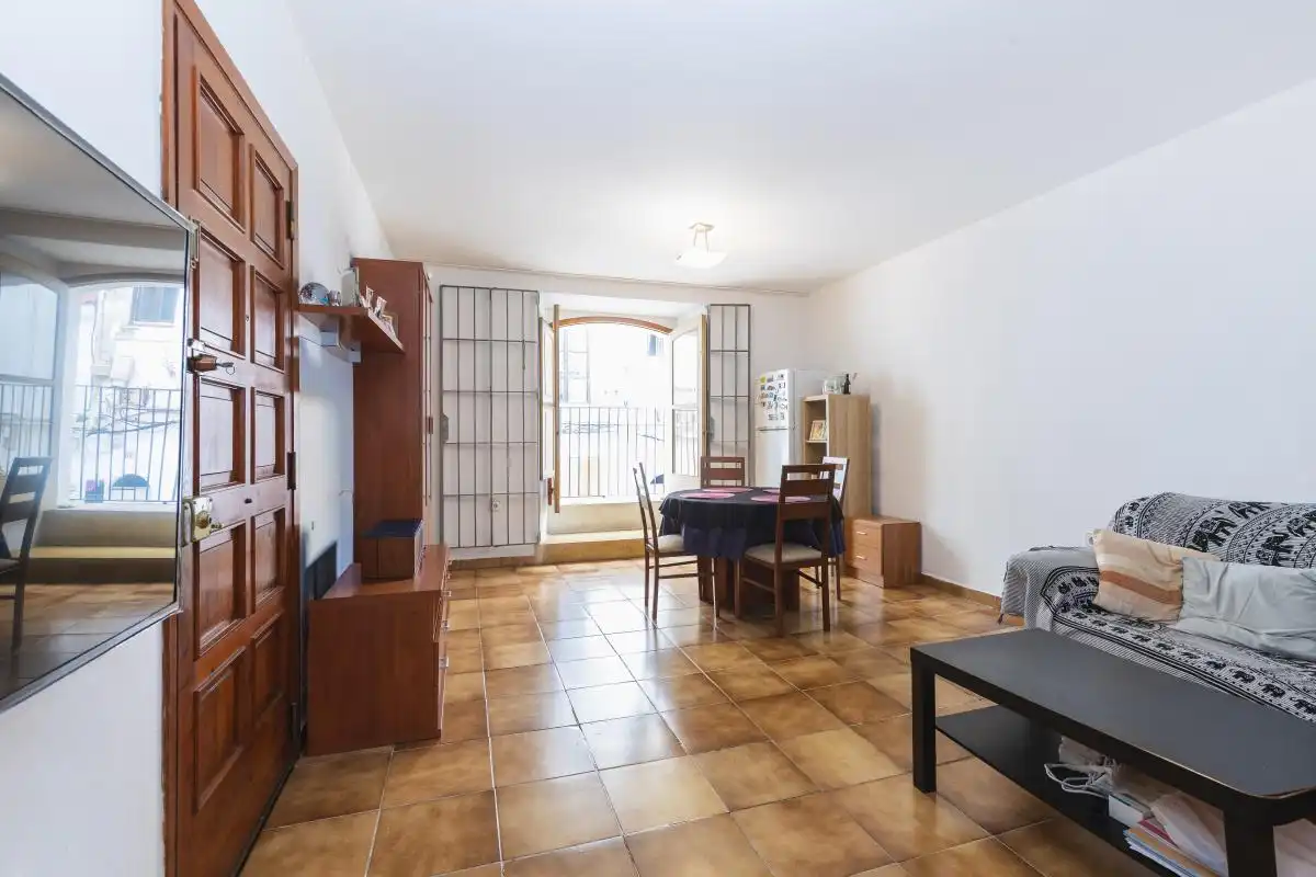 Sala d'estar de Pis en venda en Eivissa amb Calefacció i Moblat