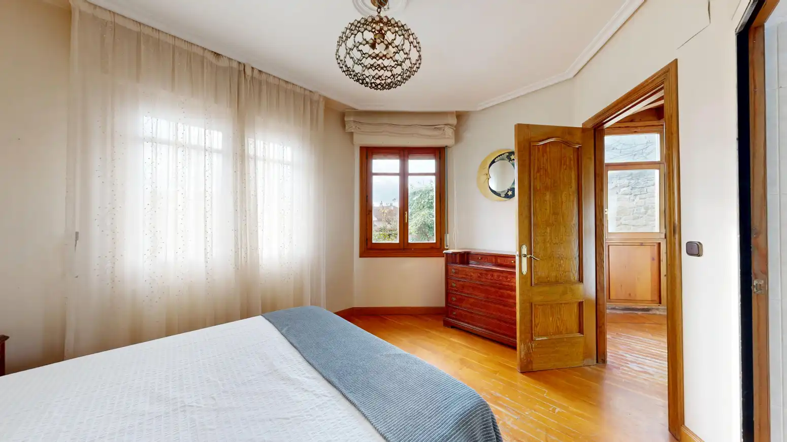 Bedroom of Houses for sale in Tafalla  with Heating, Parquet flooring and Terrace
