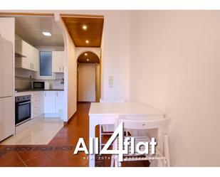 Kitchen of Flat to rent in L'Hospitalet de Llobregat  with Air Conditioner, Furnished and Balcony