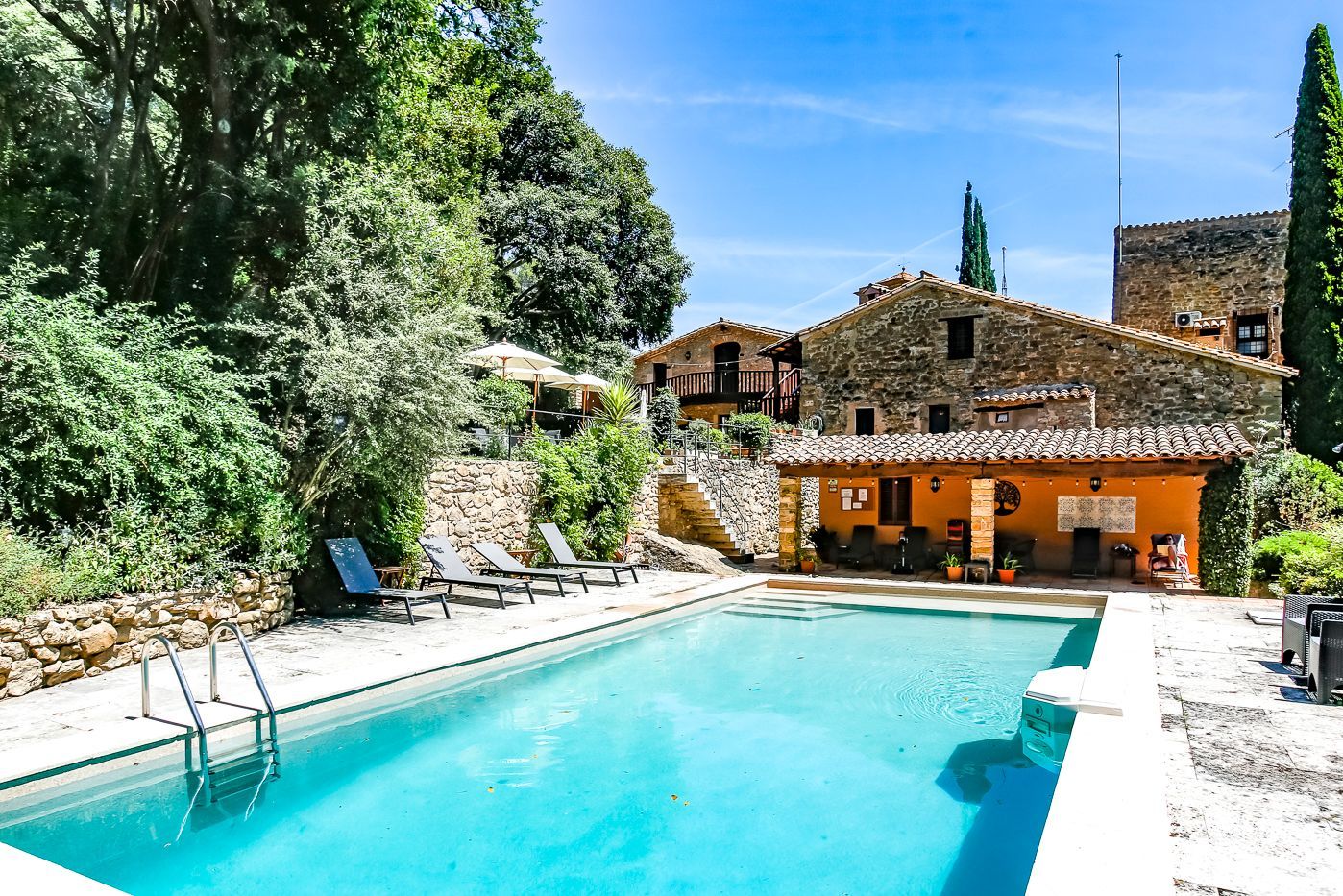 Piscina de Finca rústica en venda en Banyoles amb Calefacció, Terrassa i Piscina