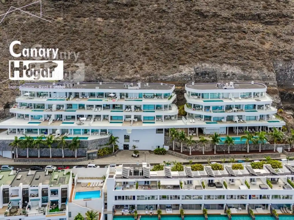 Vista exterior de Ático en venta en Santiago del Teide con Jardín privado y Piscina