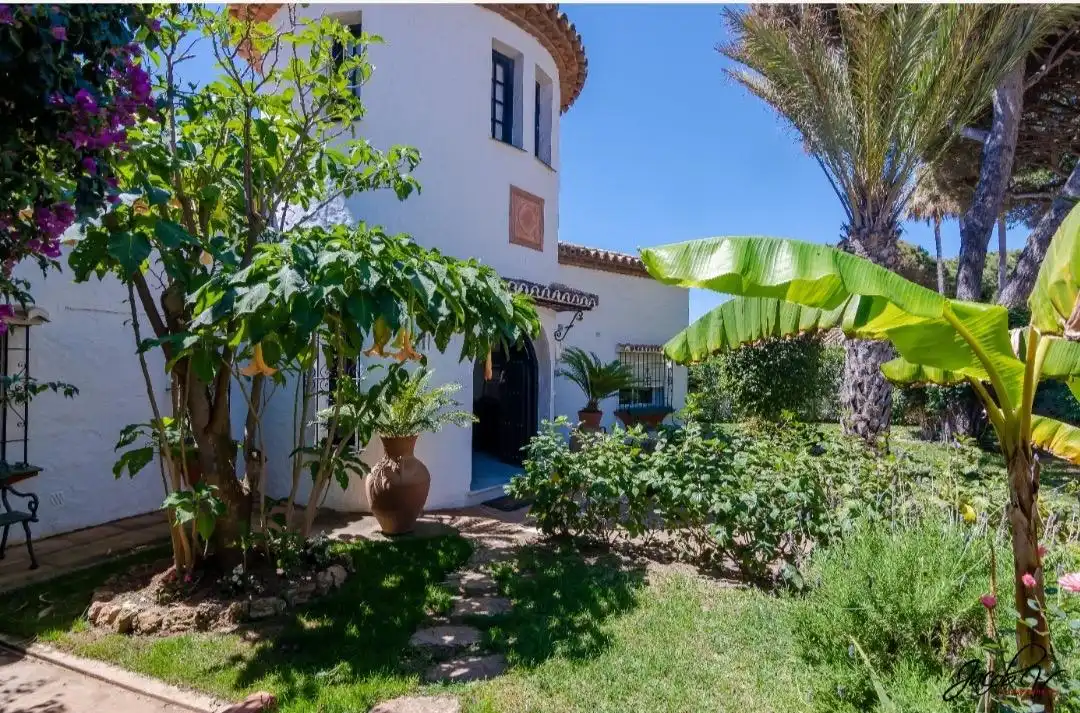 Jardí de Casa o xalet de lloguer en Marbella amb Aire condicionat, Jardí privat i Terrassa