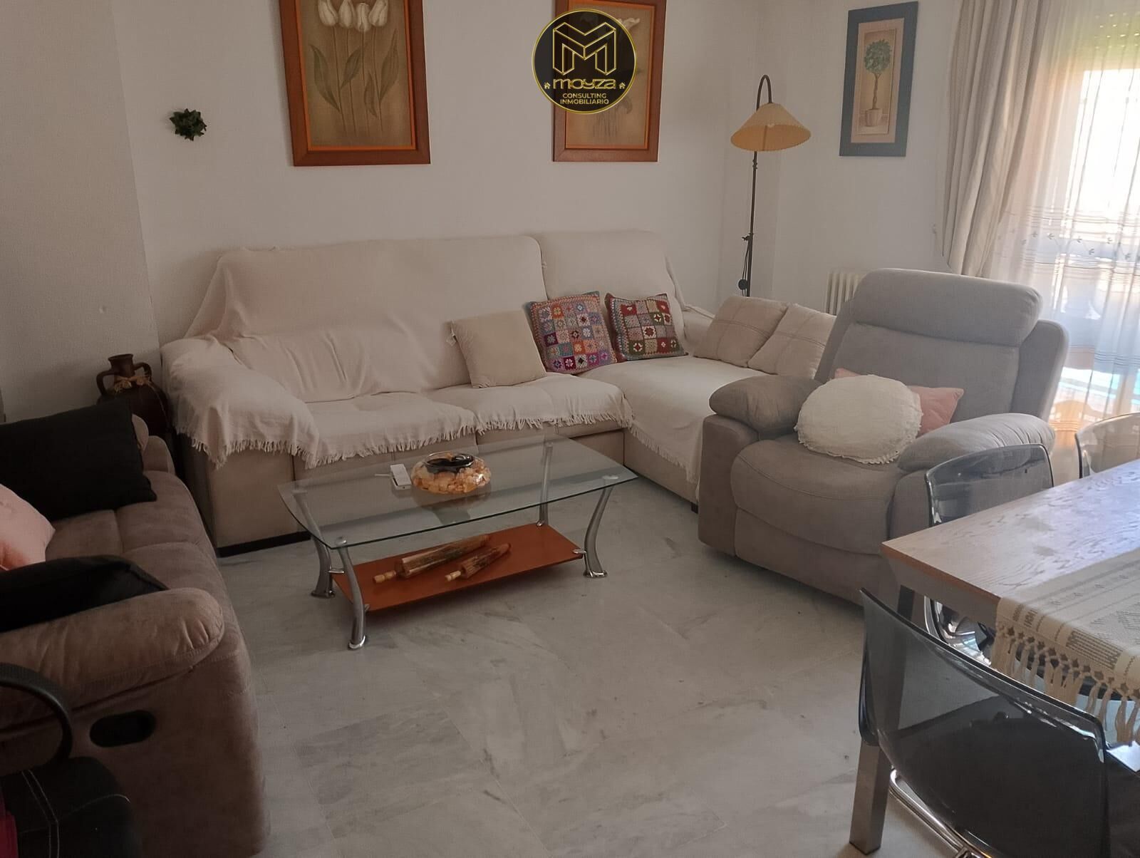 Living room of Flat for sale in  Jaén Capital  with Private garden and Community pool