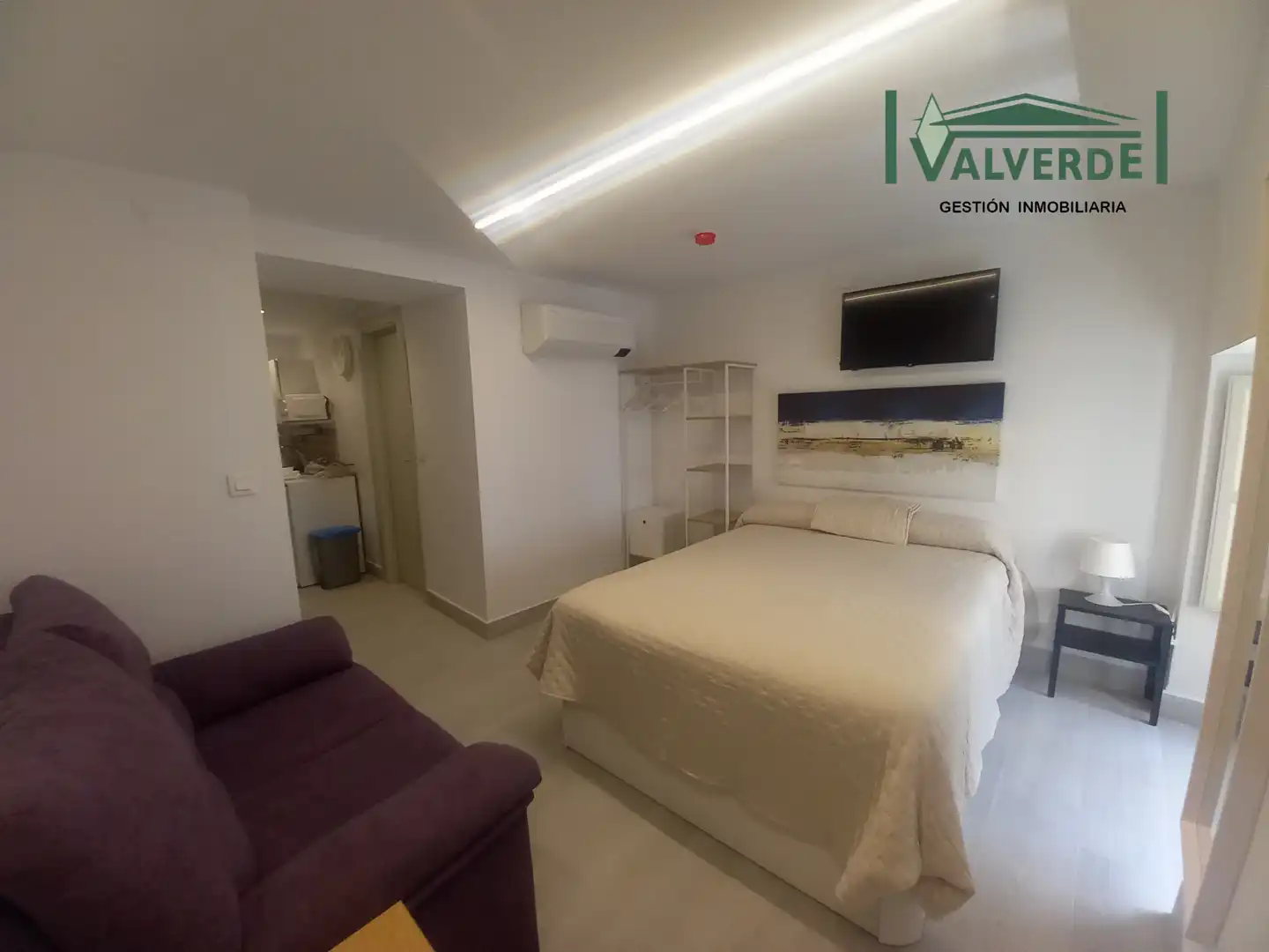 Schlafzimmer von Wohnung zur Miete in Granada mit Klimaanlage, Heizung und Möbliert