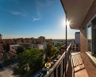 Vista exterior de Pis en venda en  Madrid Capital amb Calefacció, Terrassa i Traster